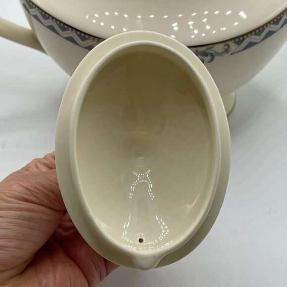 Royal Doulton Josephine H5235 Vintage English Fine Bone China Cream Floral 5 Cup - Picture 8 of 11